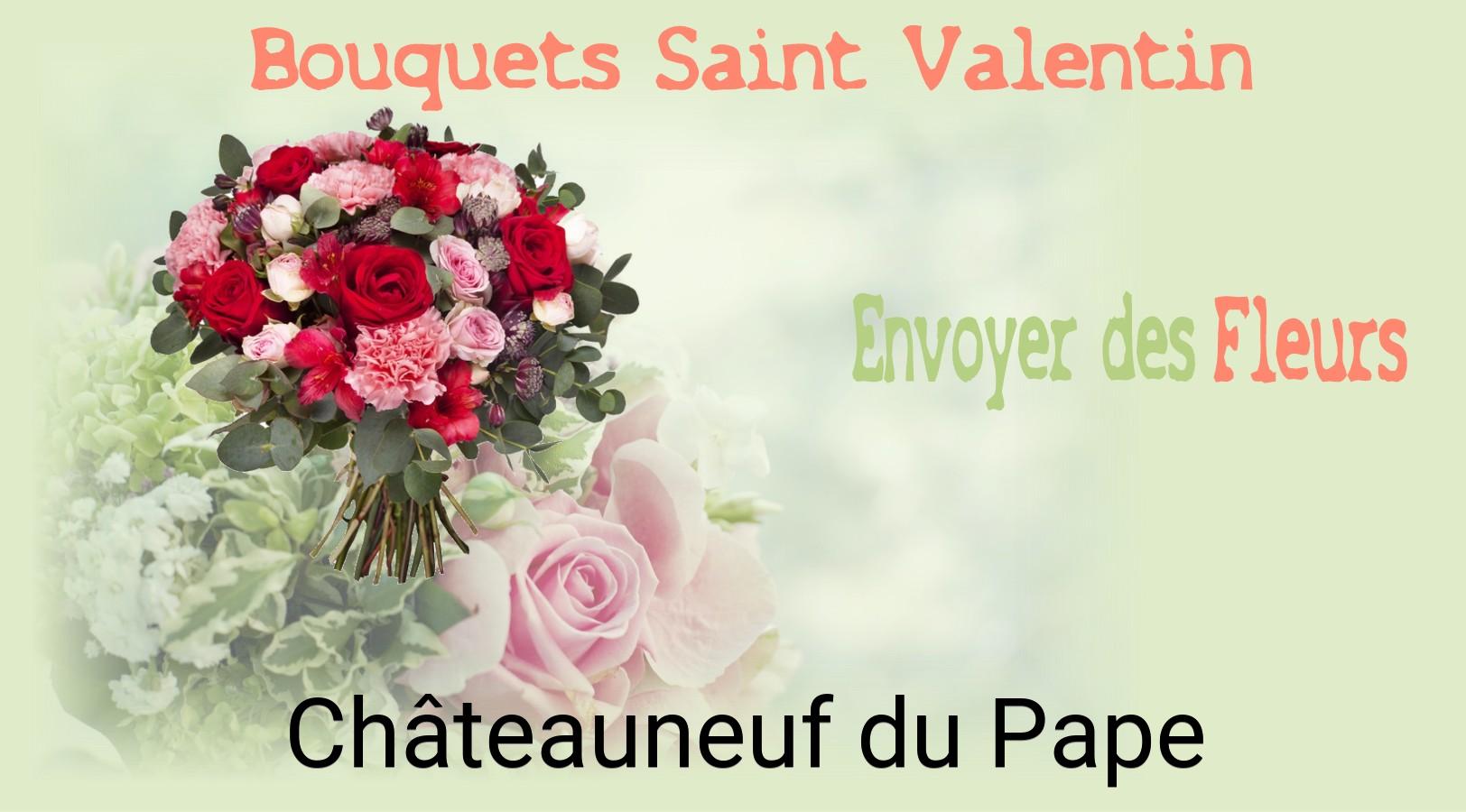 Roses de Saint-Valentin livrées à Châteauneuf-du-Pape